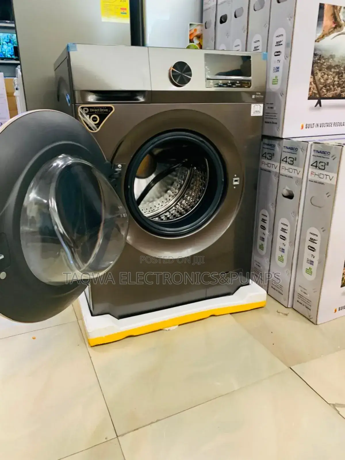 15 Programs - Front Load Inverter Wash and Dry