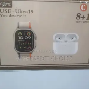 8 in 1 Smart Watch With Airpod