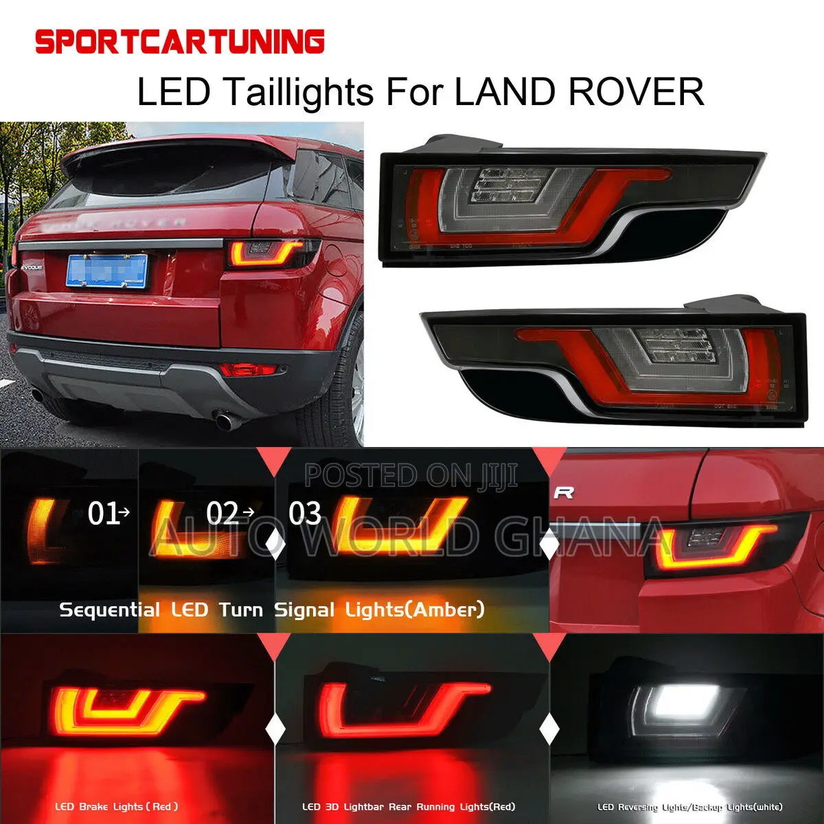 Range Rover Evoque Led Tail Light 2013-2018