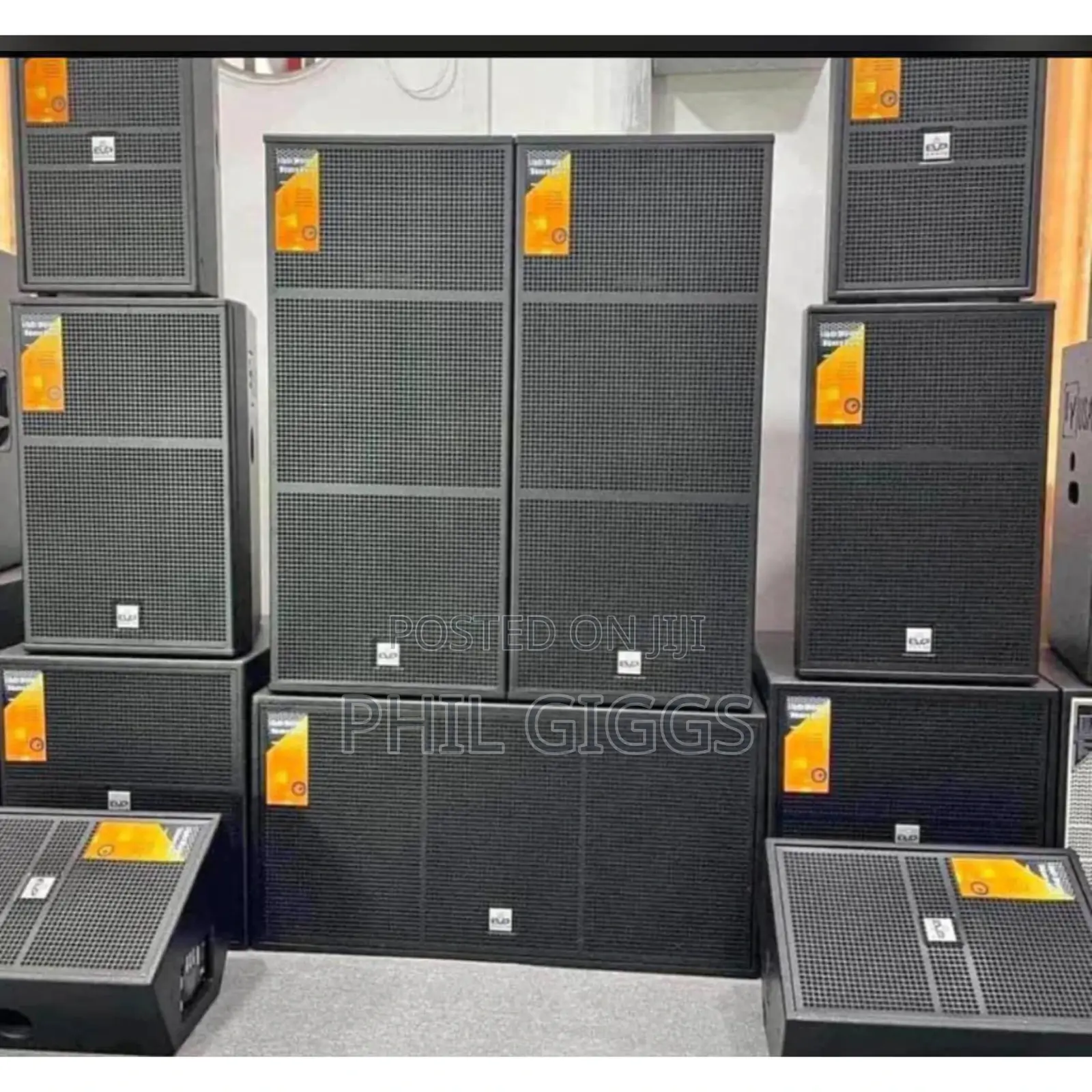 RCF Full Range Speakers