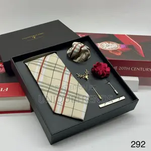 Men’S Quality Neck Tie Set