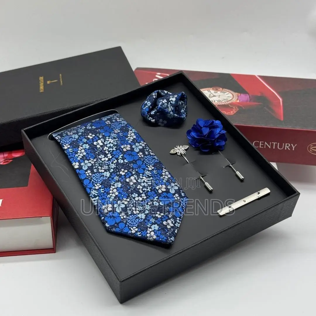Men’S Quality Neck Tie Set
