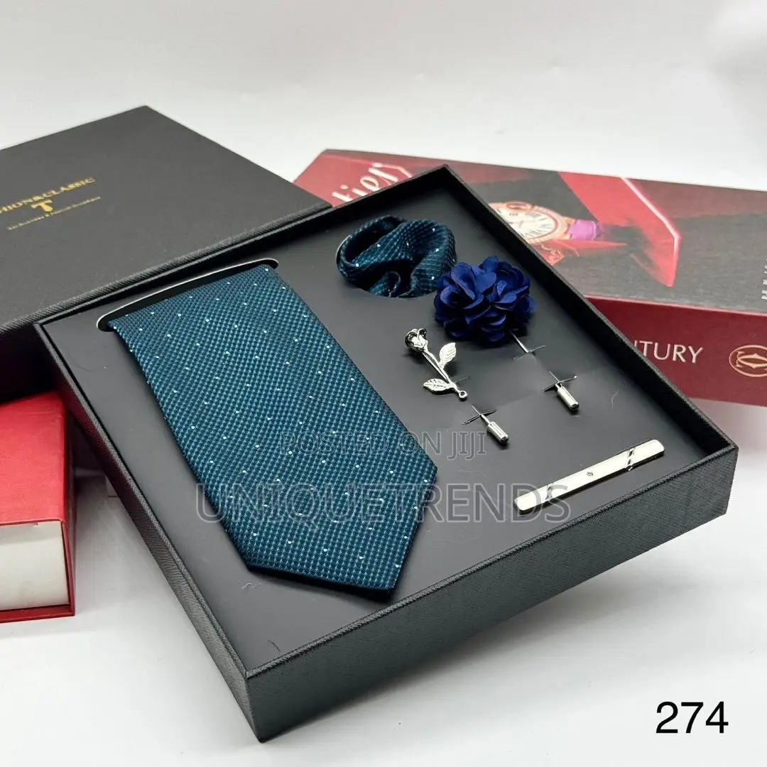 Men’S Quality Neck Tie Set