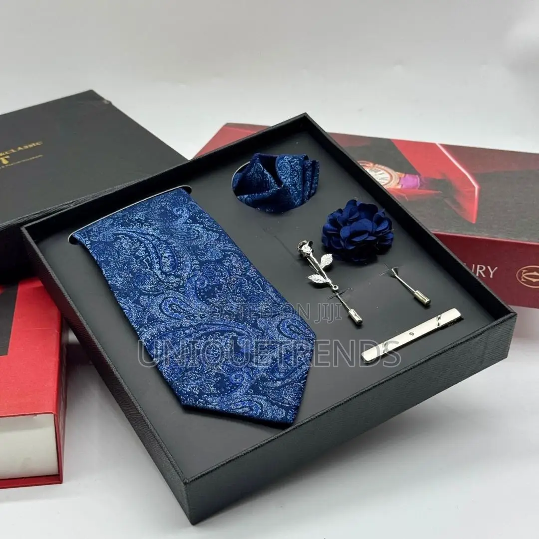 Men’S Quality Neck Tie Set