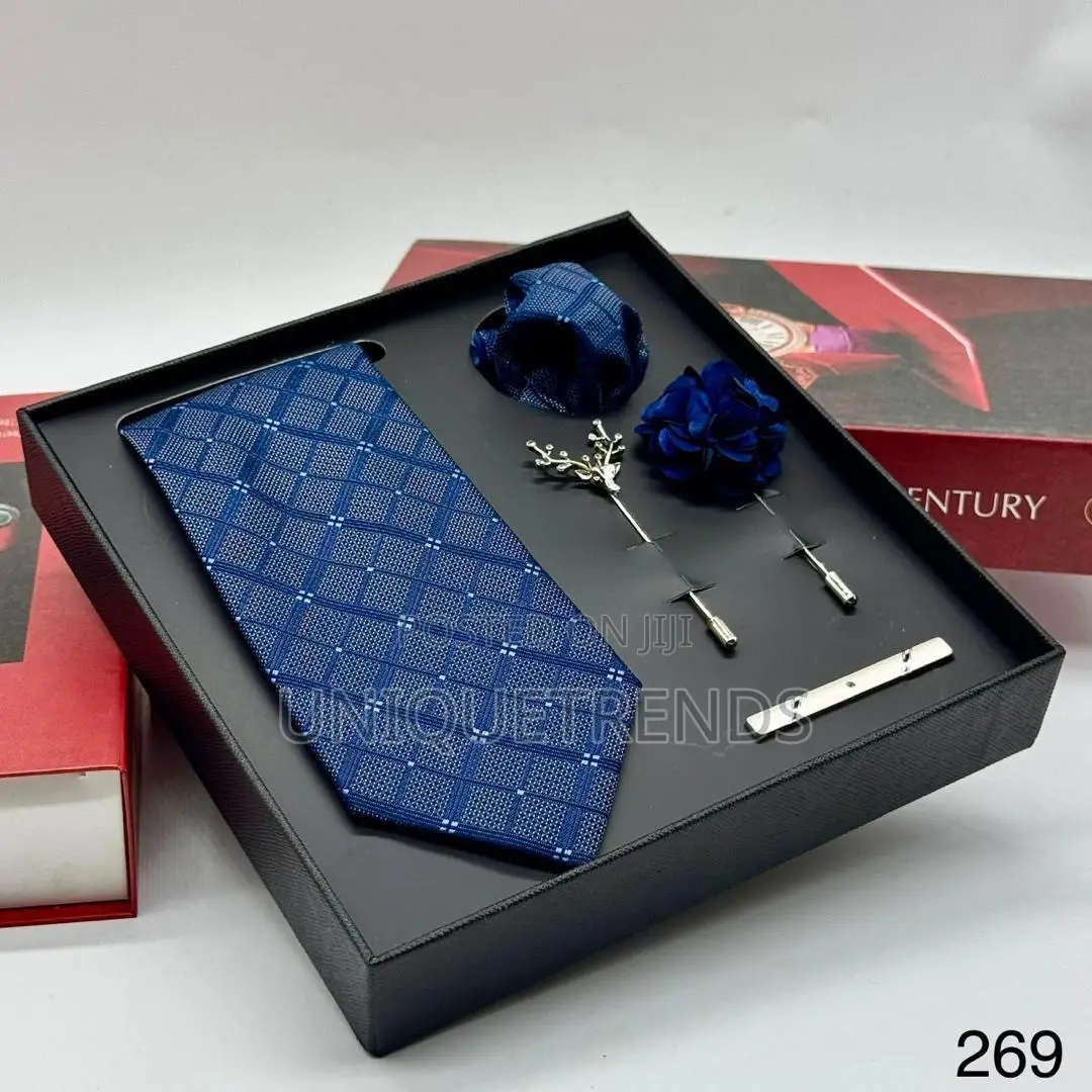 Men’S Quality Neck Tie Set