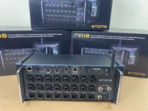 Midas Mr18 18-Channel Tablet-Controlled Digital Mixer