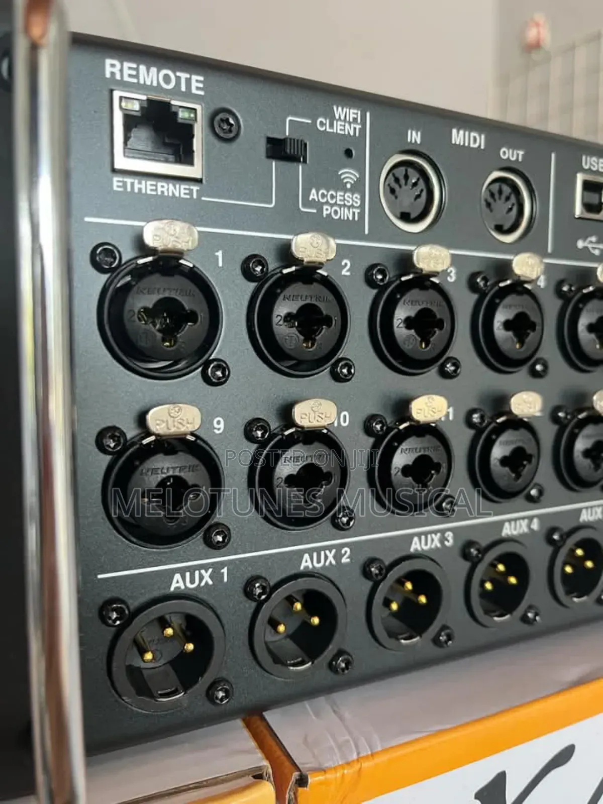 Midas Mr18 18-Channel Tablet-Controlled Digital Mixer