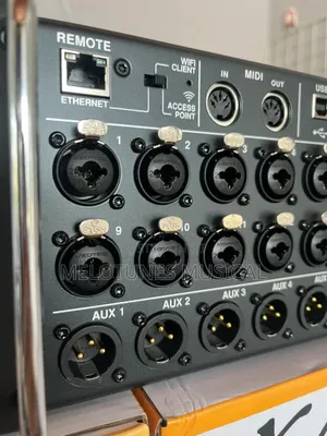 Midas Mr18 18-Channel Tablet-Controlled Digital Mixer