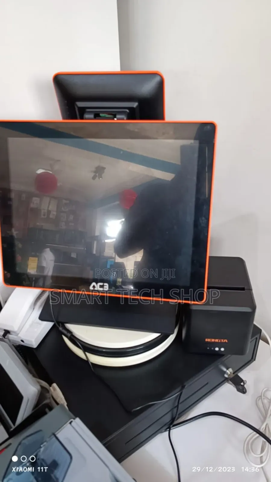 Ace 15.0 Aio Touch Dual Screen Pos I3 8gb Ram 128gb Nvme