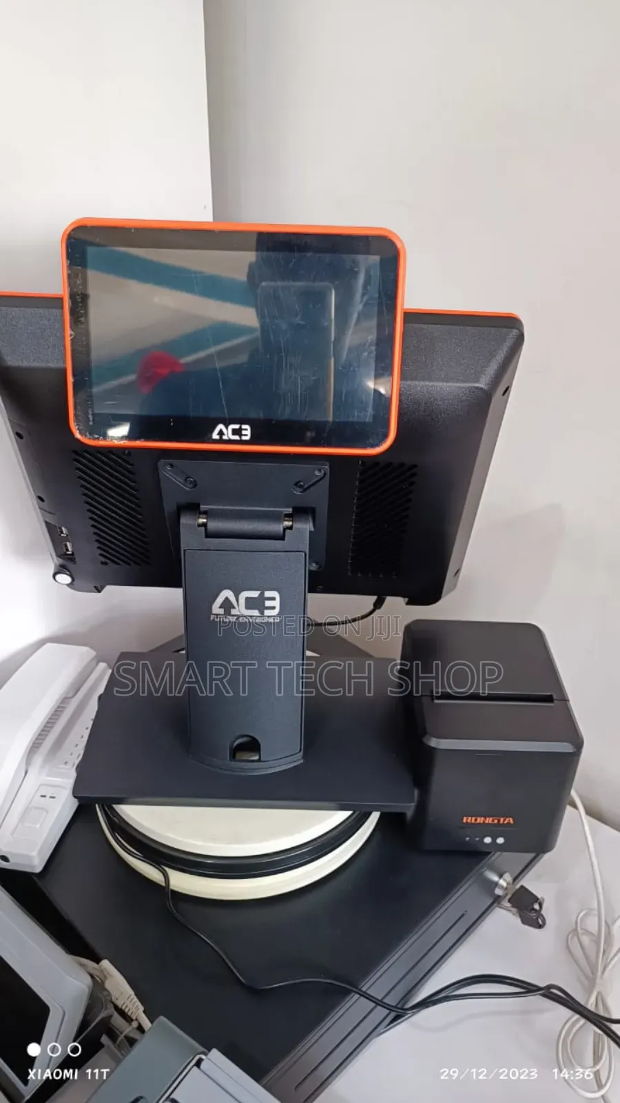 Ace 15.0 Aio Touch Dual Screen Pos I3 8gb Ram 128gb Nvme