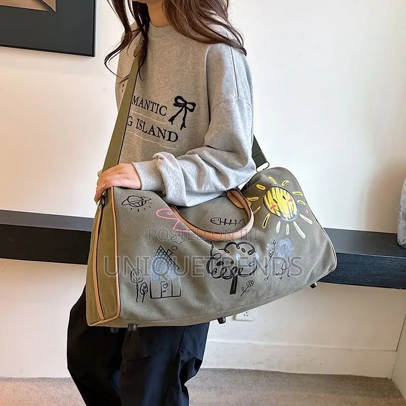 Canvas Material Duffle Bags