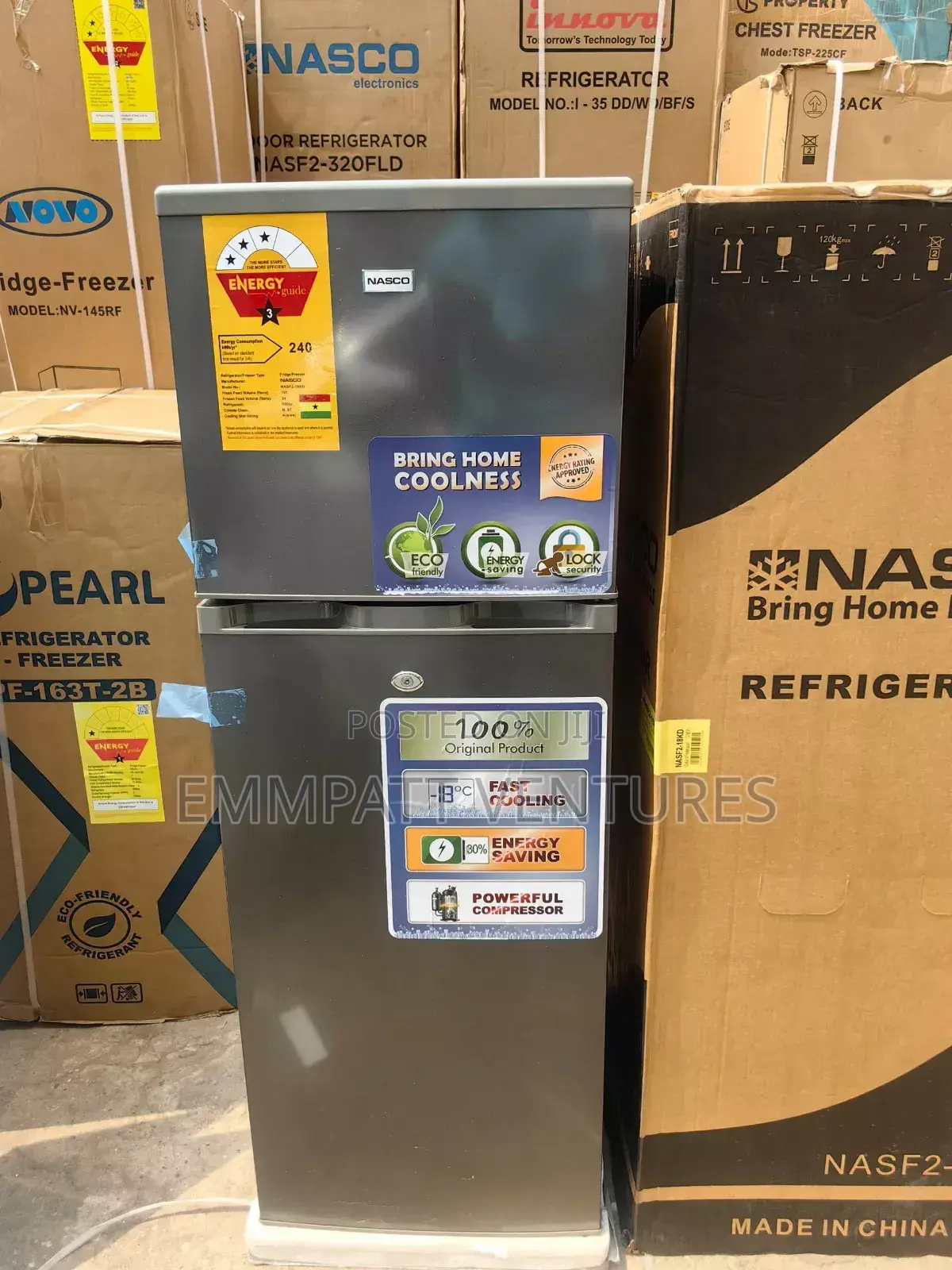 Nasco 135L Refrigerator