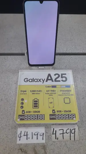 New Samsung Galaxy A25 128 GB Blue