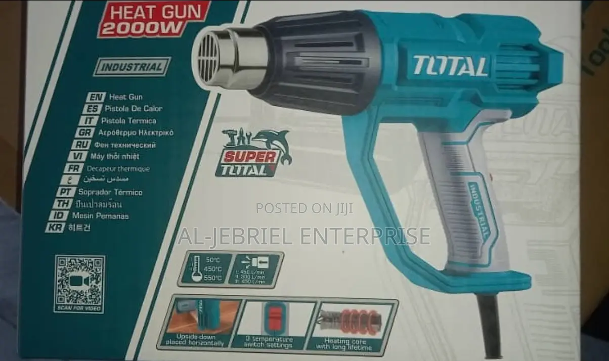 Total 2000 Watts Heat Gun