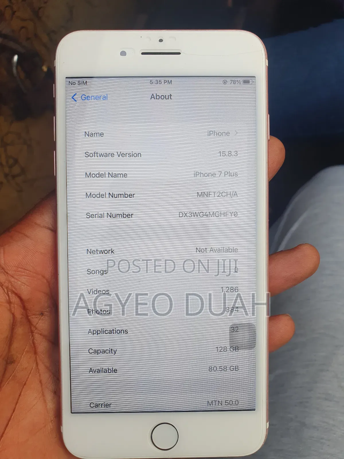 Apple iPhone 7 Plus 128 GB Rose Gold