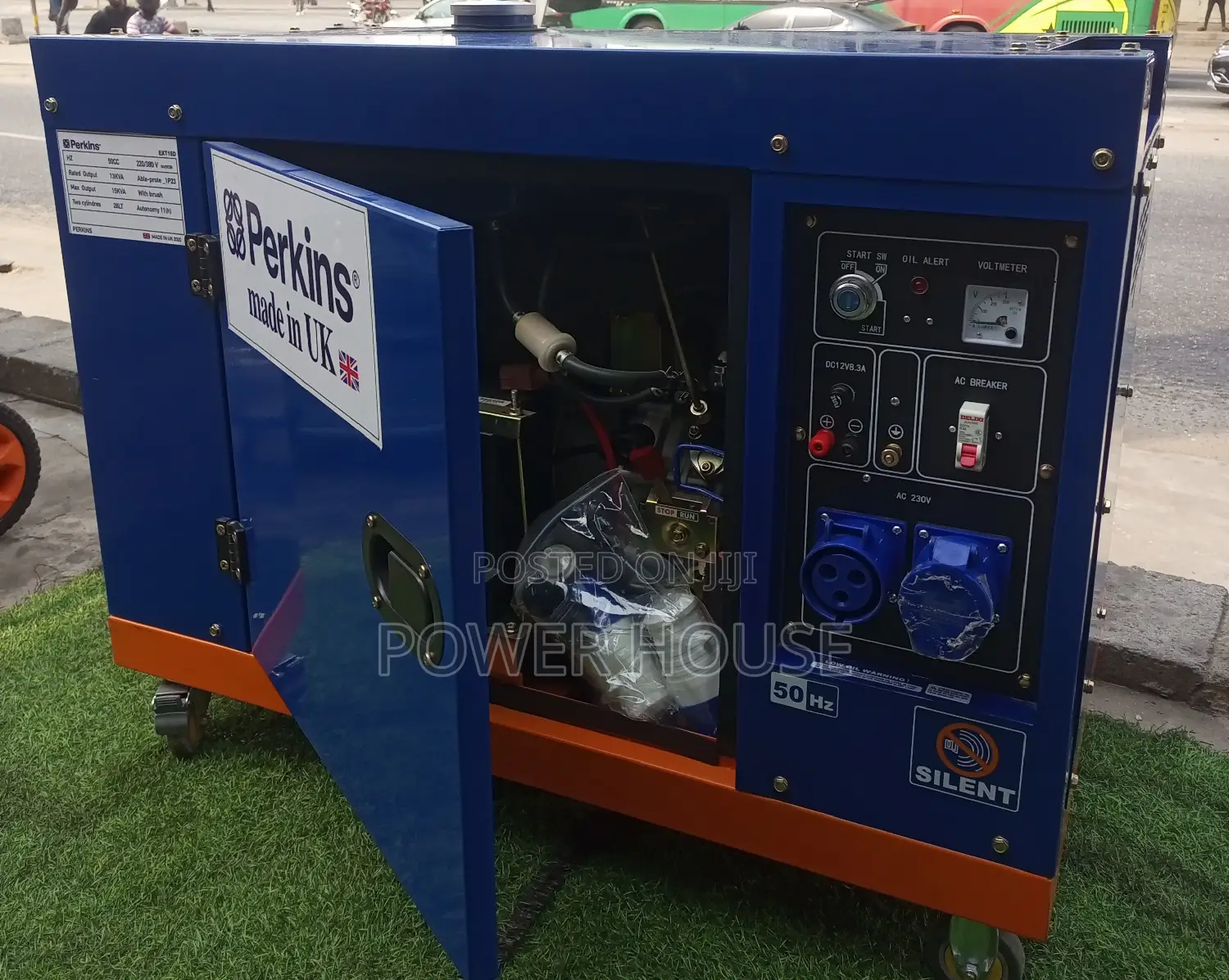 Authentic Door 15kva Perkins Generator 16500w 230v by UK