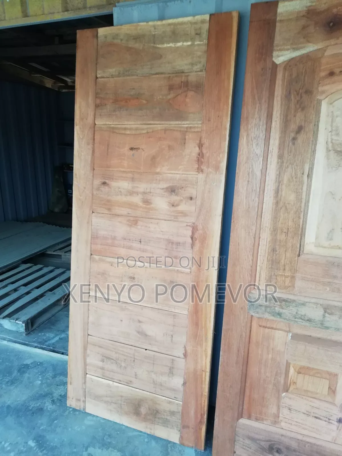 Marzonia Red Wood Doors