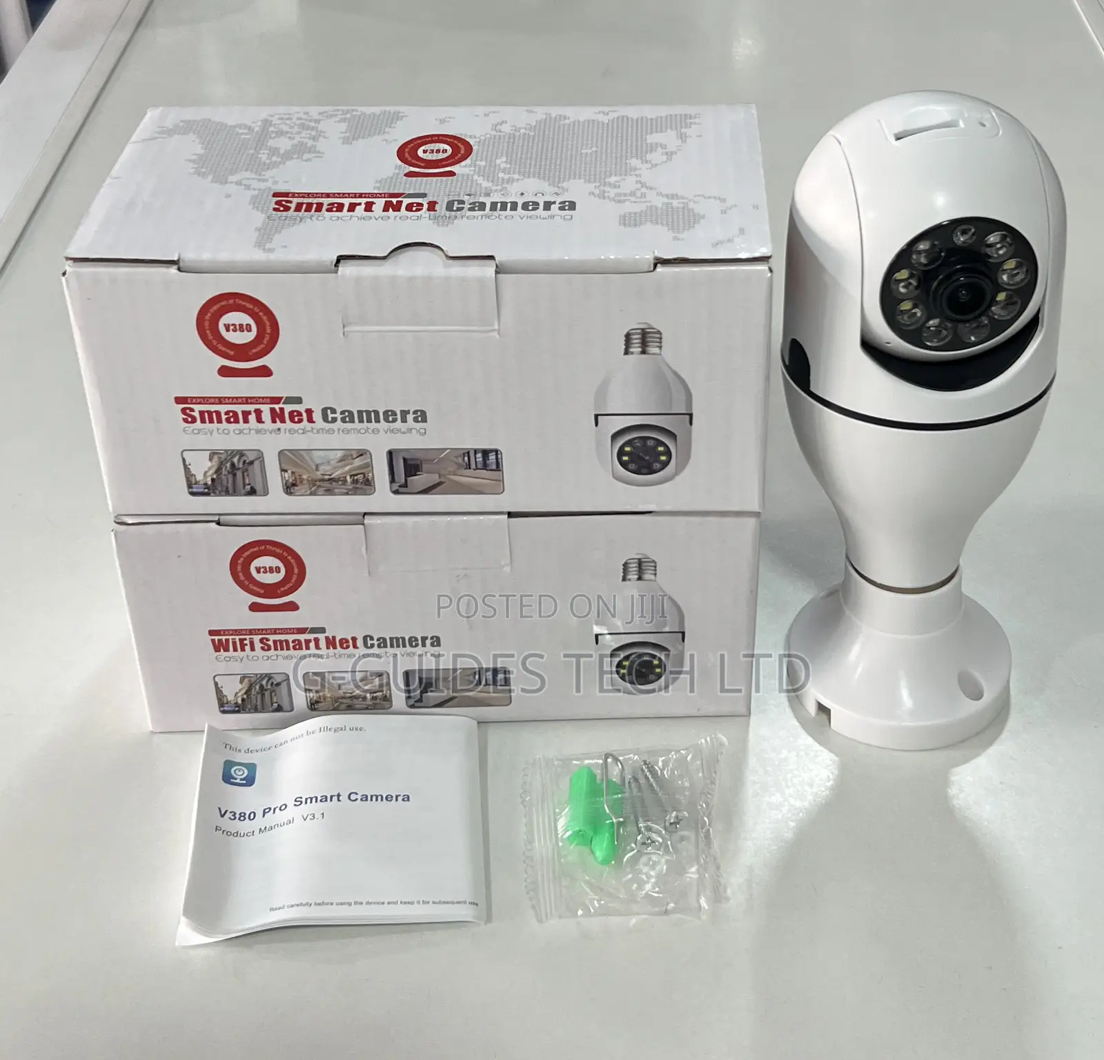 360° Wifi Bulb Camera, 360° Wifi Smart PTZ Bulb Camera