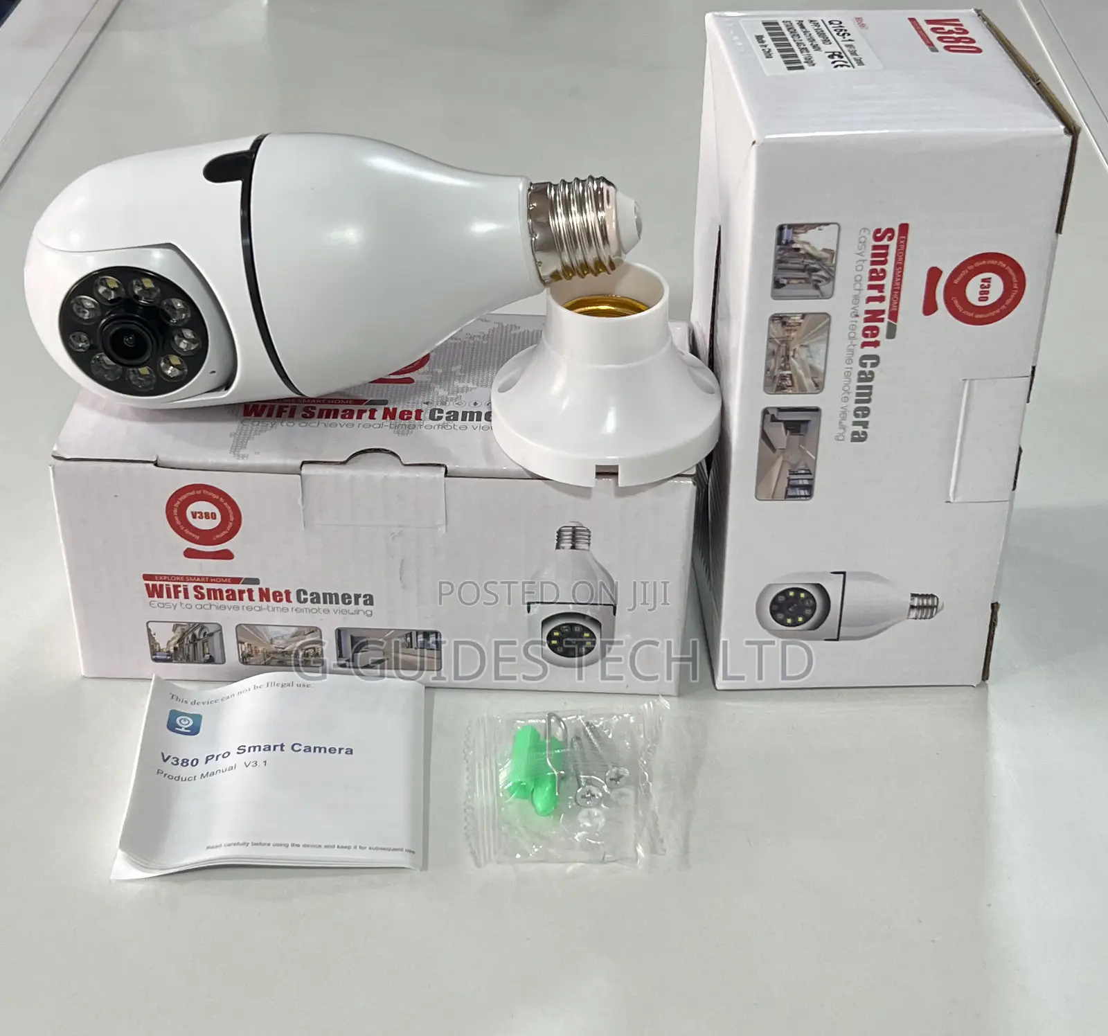 360° Wifi Bulb Camera, 360° Wifi Smart PTZ Bulb Camera