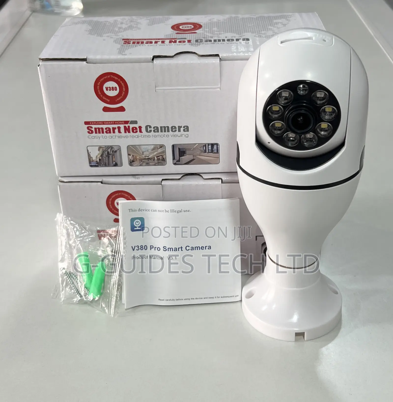 360° Wifi Bulb Camera, 360° Wifi Smart PTZ Bulb Camera