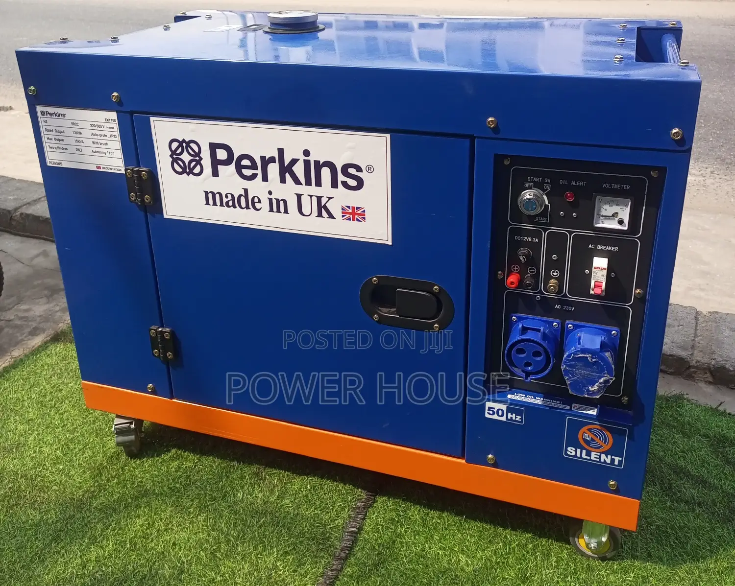 Distinctive 15kva Perkins Generator 16500w 230v UK Generator
