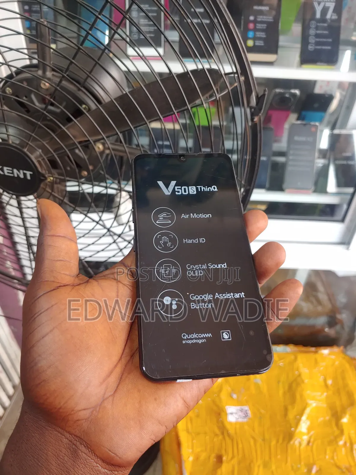 New LG V50S ThinQ 128 GB Black