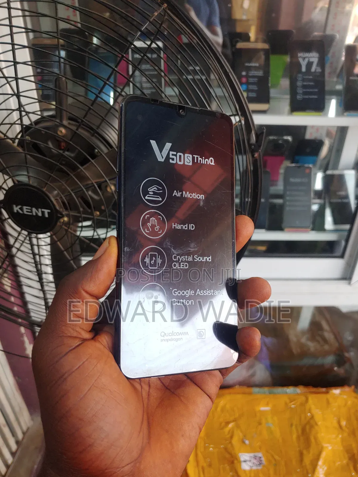 New LG V50S ThinQ 128 GB Black