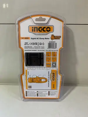 Digital Ac Clamp Meter Ac 600a - Dcm66001