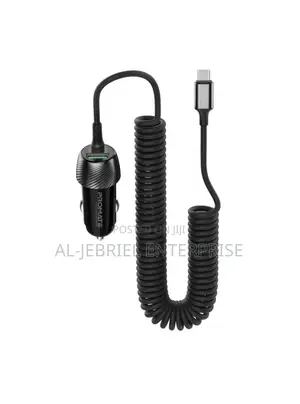 Promate Powerdrive-33pdc QC Car Charger With USB-C Cable