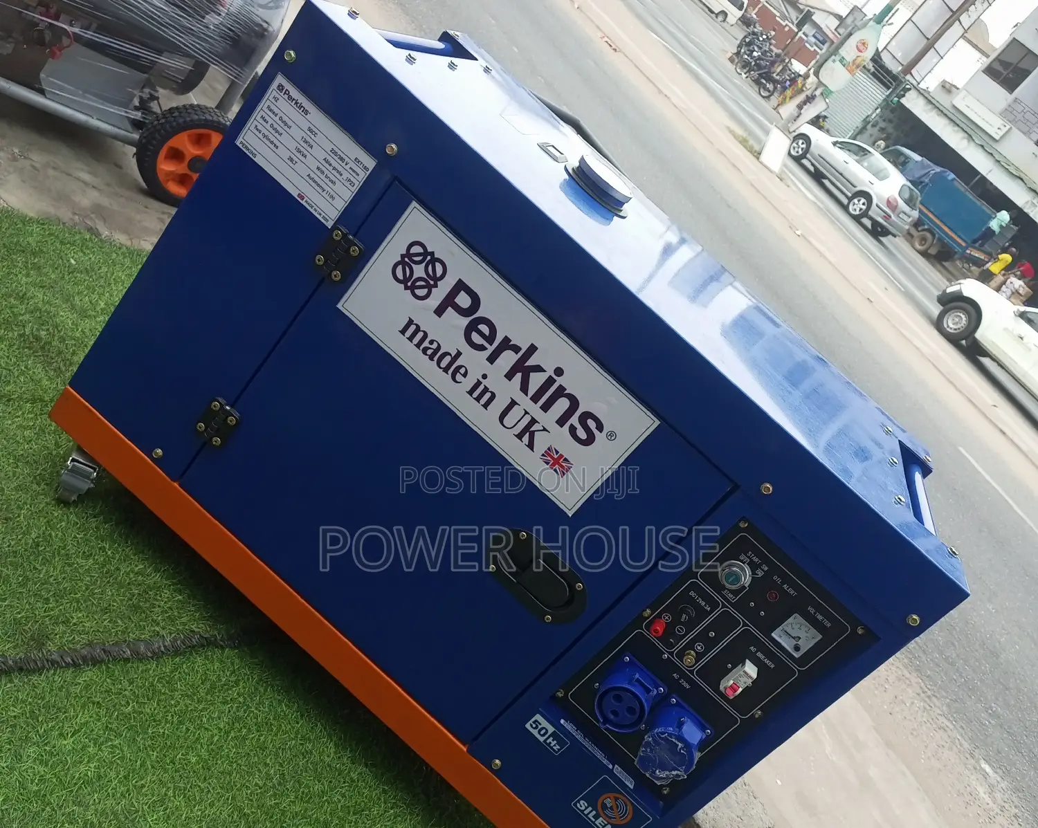 Low Sound Perkins Generator 15kva 16500w 230v UK Generator