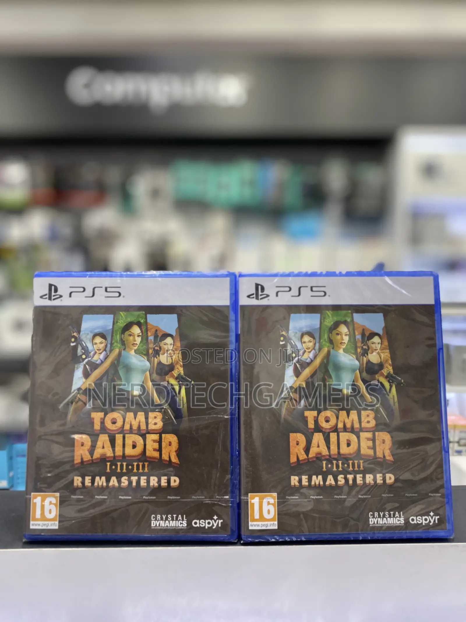 Tomb Raider 1-3 Remastered Starring Lara Croft - PS5