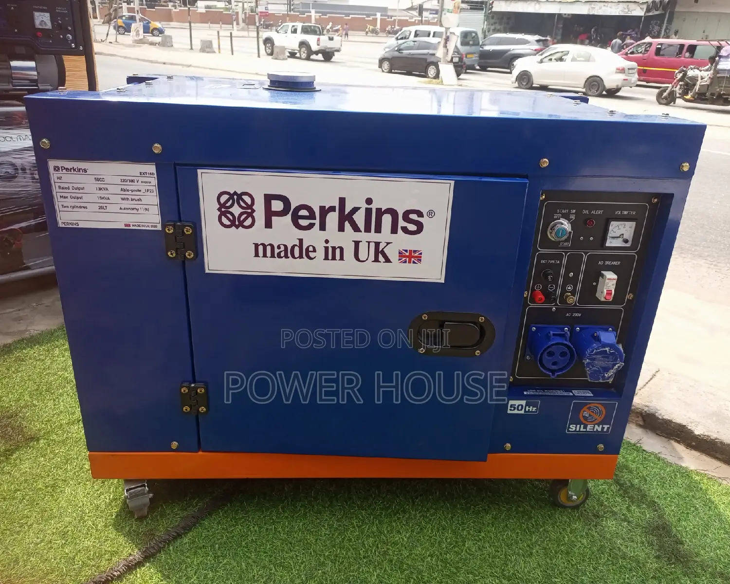 Unparalleled UK Generator 15kva Perkin Generator 16500w 230v