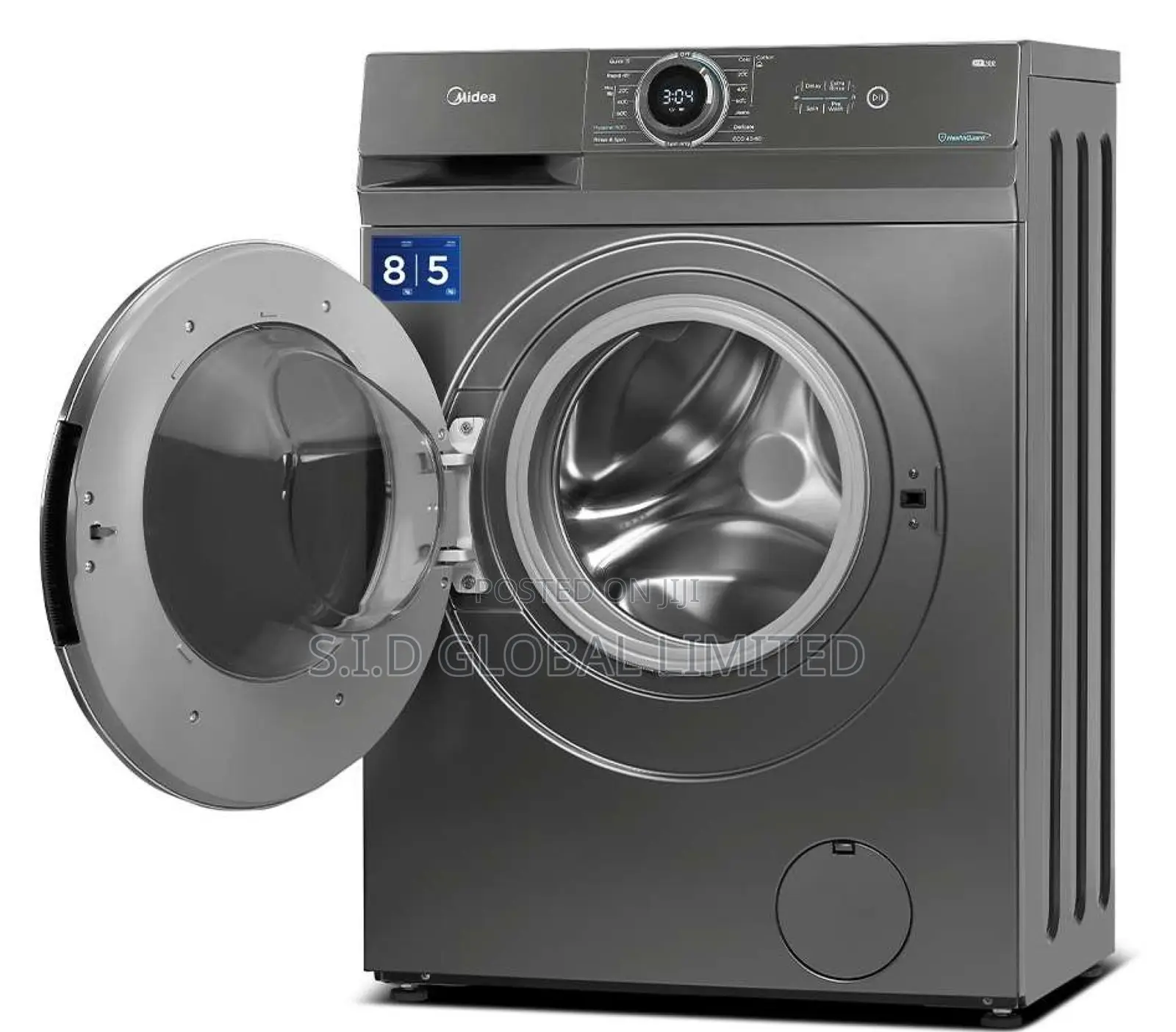 Laundry Services With MIDEA-FRONT-LOAD-10KG-WASHING-MACHINE