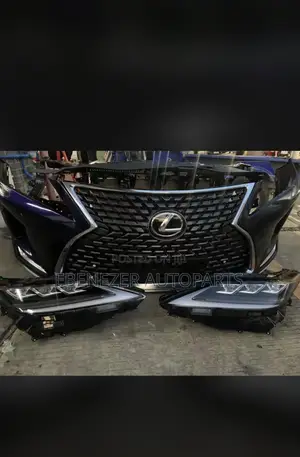 Lexus RX 350 Front Bumper And Headlights