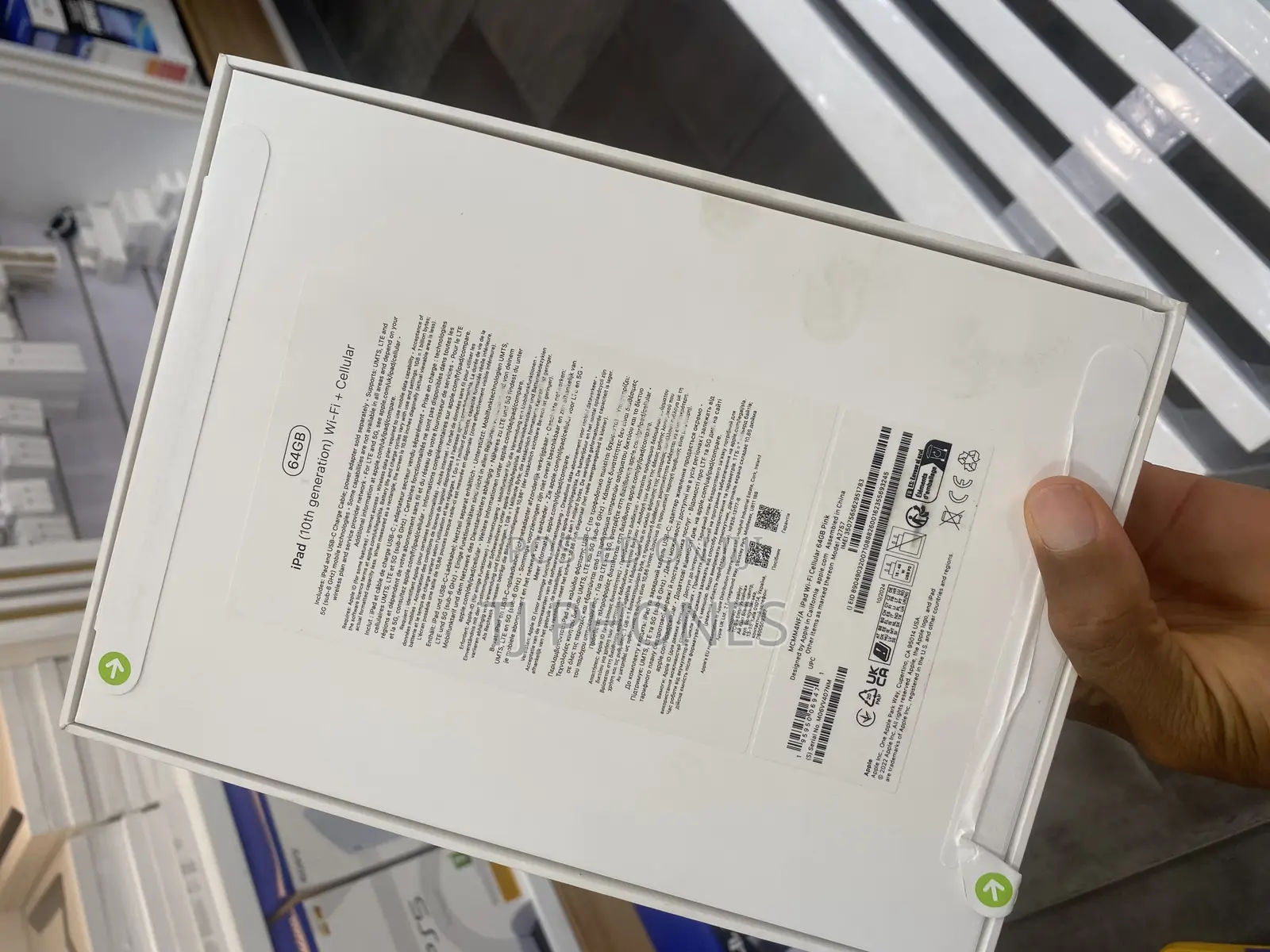 New Apple iPad (2022) 64 GB Pink