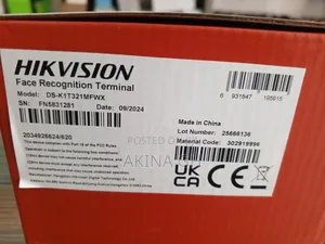 Hikvision Face Recognition Access Control Ds-K1t321mfwx