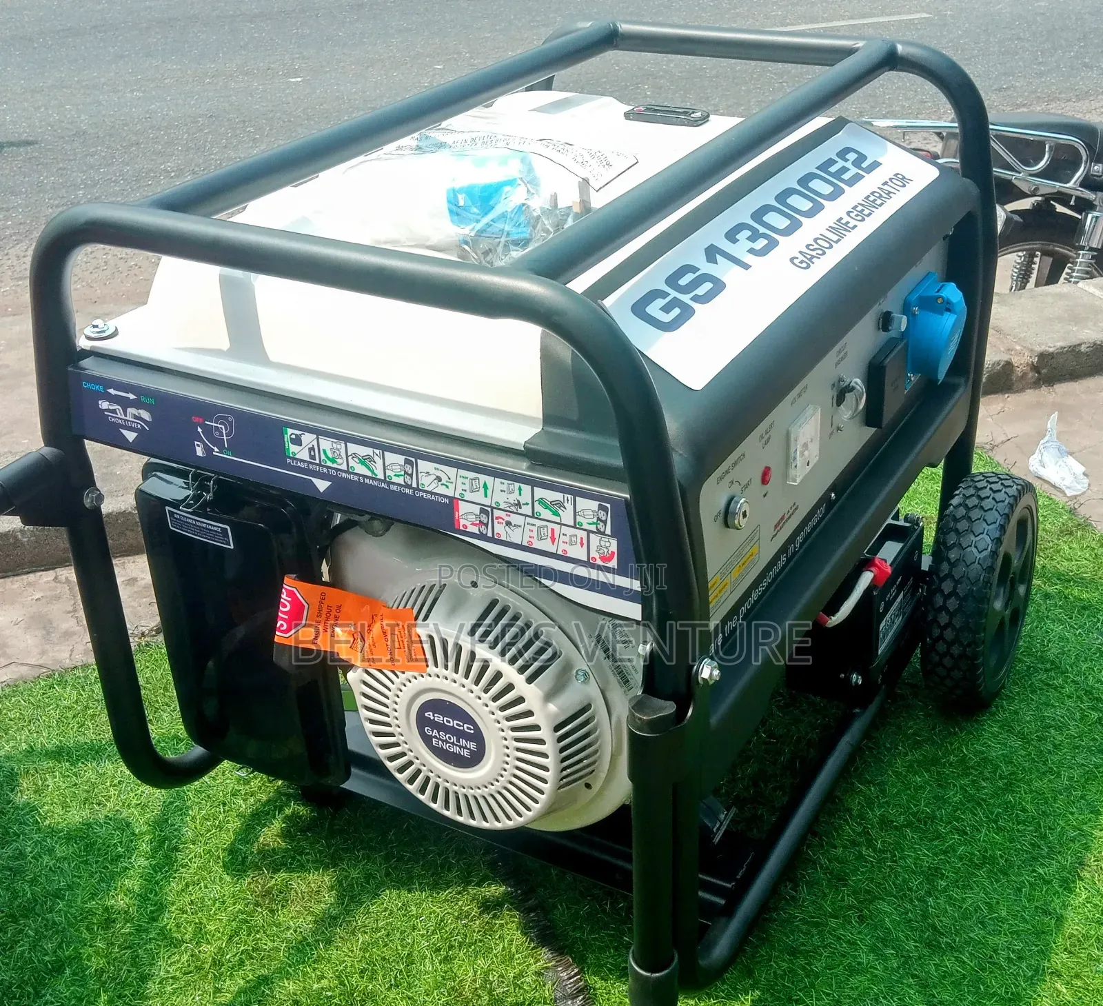 White UK Model 10kva Generator Petrol 13000watt Generator 