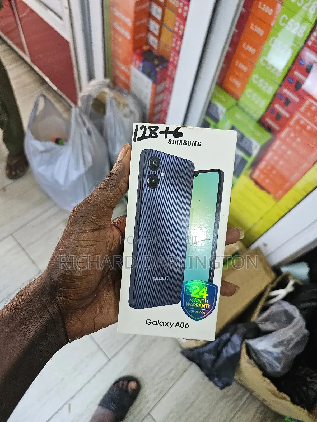 New Samsung Galaxy A06 128 GB Black