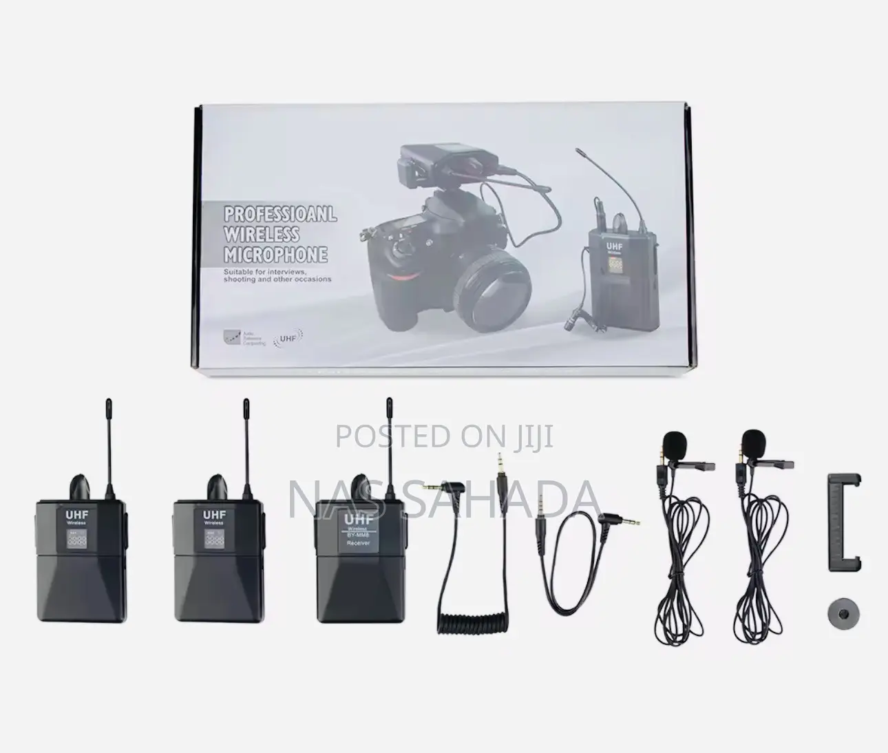 UHF Wireless Microphone 2 in 1