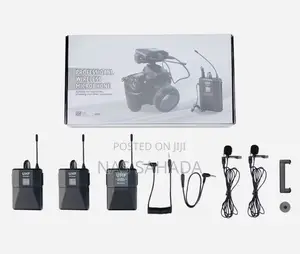 UHF Wireless Microphone 2 in 1