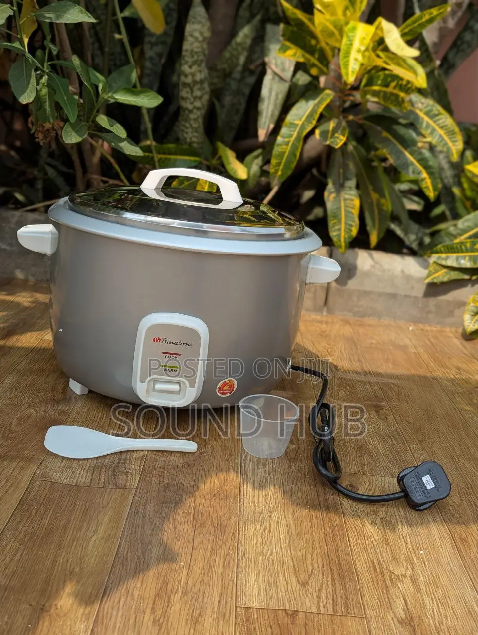 Binatone Rice Cooker - 5.6 Litre Silver