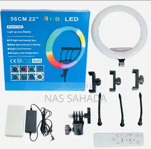 22in Ring Light With Stand