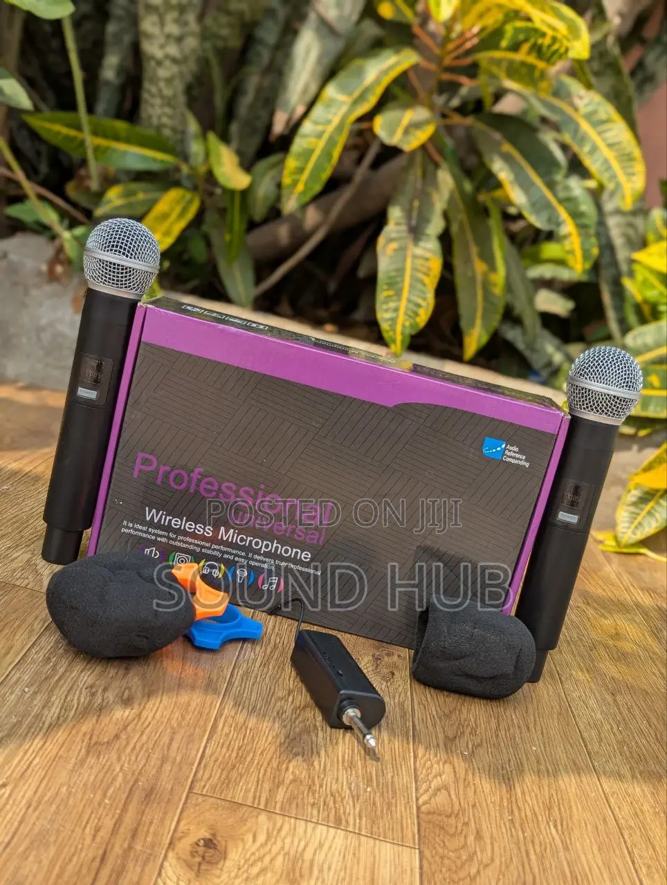 Rechargeable Professional Wireless 2in1 Microphones