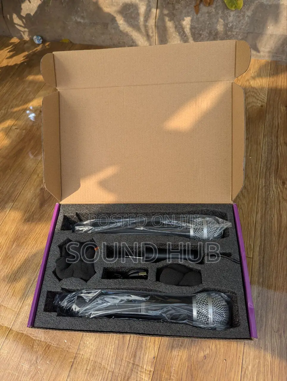 Rechargeable Professional Wireless 2in1 Microphones