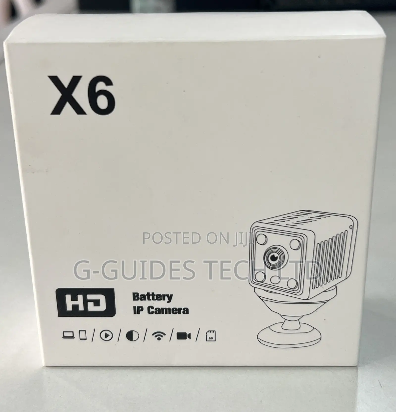 X6 Mini Wifi IP Camera , X6 Wifi Hidden Camera With Battery