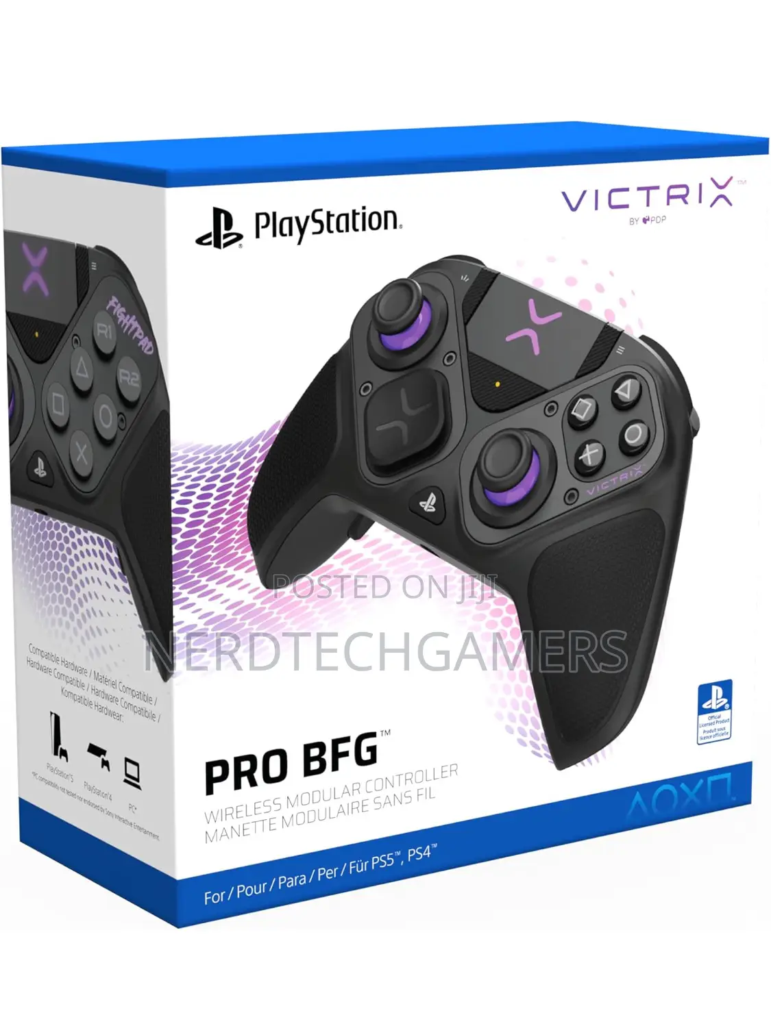 PDP Victrix Pro BFG Wireless Gaming Controller for Ps5, Ps4