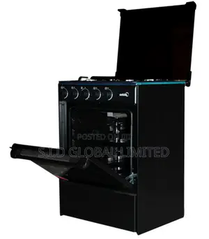Cooking With MIDEA-4 BURNER-GAS-COOKER-M-SNIPER60-BLACK