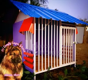 Large Solid Galvanized Steel Comfy Security Dog Cage/House