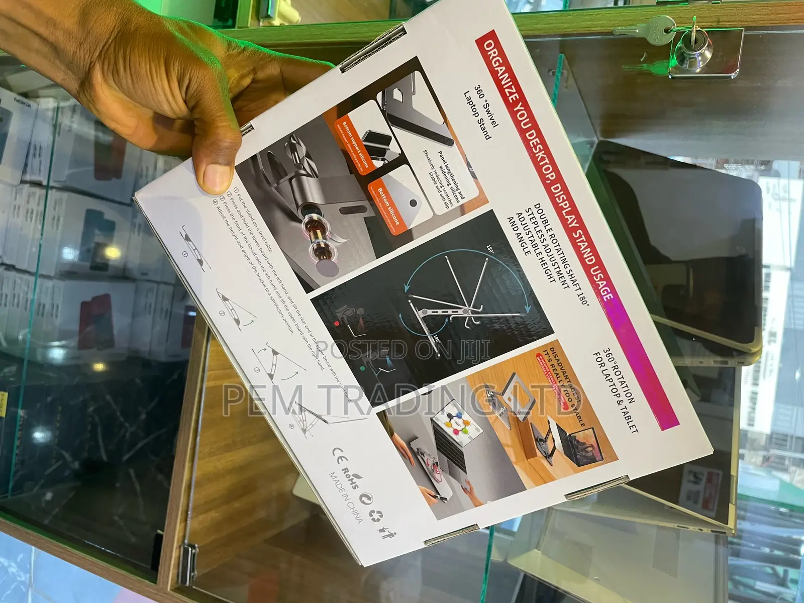 360 Rotation Laptop Stand