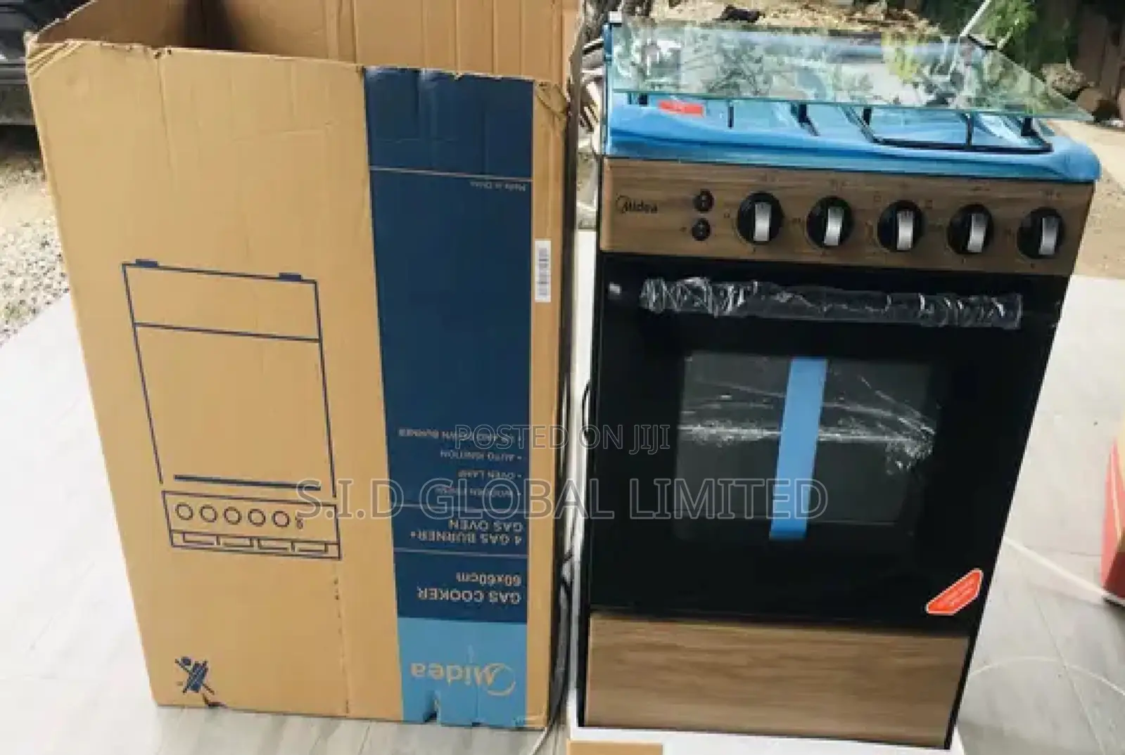 Cook Your Way With MIDEA-4-BURNER-GAS-COOKER-WITH-GRILL